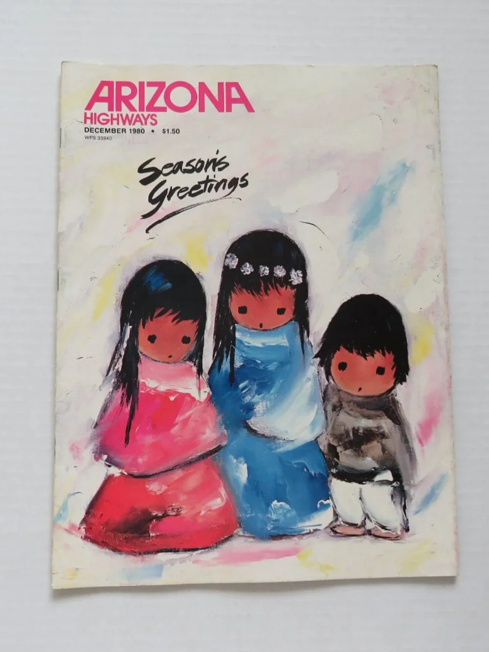 Arizona Highways Vintage Magazines Season’s Greetings 7 issues 1973-1983